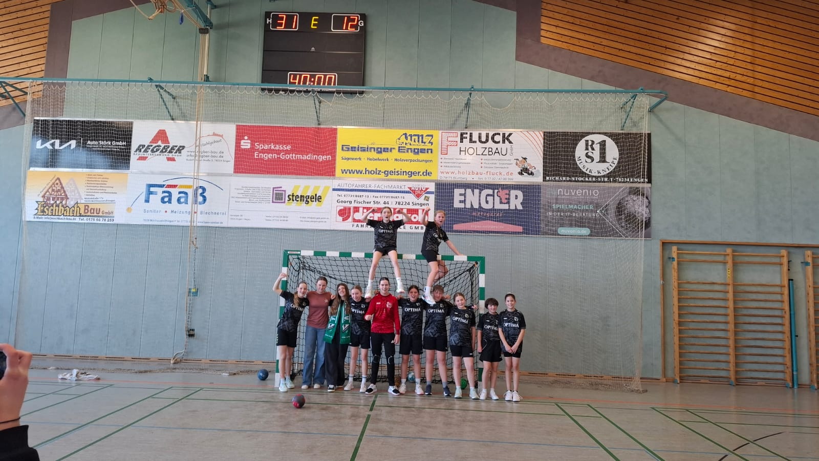 weibliche D-Jugend HSG Oberer Hegau